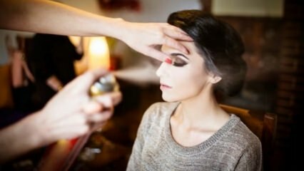 Jak vyrobit sprej stabilizátoru make-upu doma?