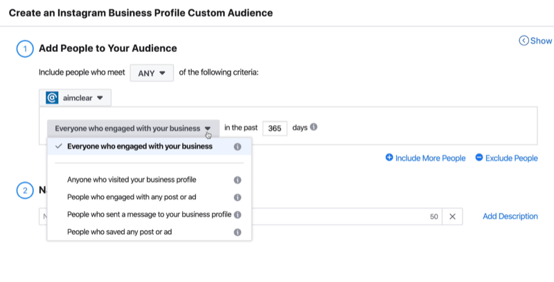 Vytvořte okno vlastního obchodního profilu Instagram Business Profile