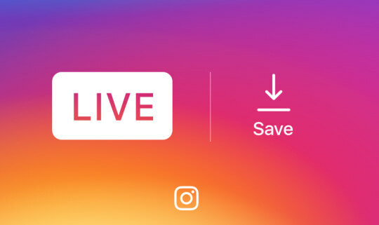 Jakmile bude vysílání ukončeno, Instagram začne ukládat živé video do telefonu.