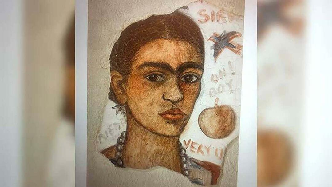 Autoportrét Fridy Kahlo