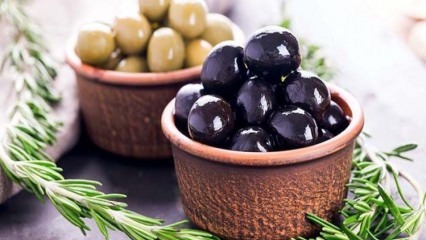 Jak získat přebytečnou sůl z černých oliv?