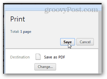 tisk do formátu PDF v chrome