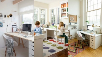 Návrhy dekorací studovny, díky nimž budete aktivnější při práci z domova