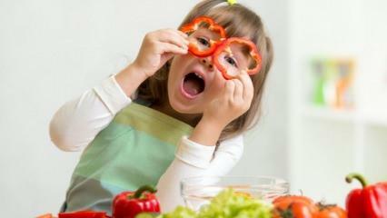 Jaká by měla být správná výživa u dětí? Zde je lednové ovoce a zelenina...