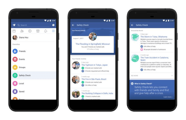 Facebook brzy nabídne vyhrazenou kontrolu bezpečnosti, kde uživatelé uvidí, kde byla nedávno aktivována, získají informace, které potřebujete, a potenciálně mohou pomoci postiženým oblastem.