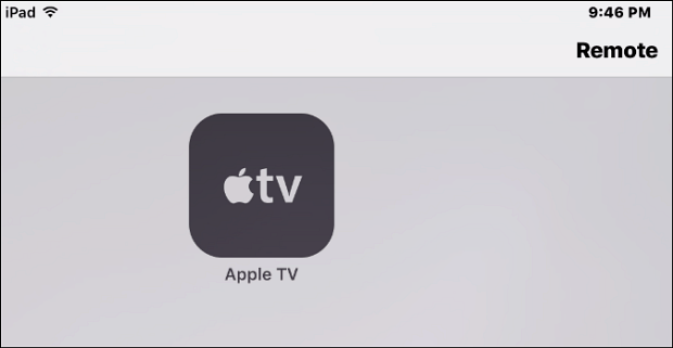 Aplikace Apple TV Remote