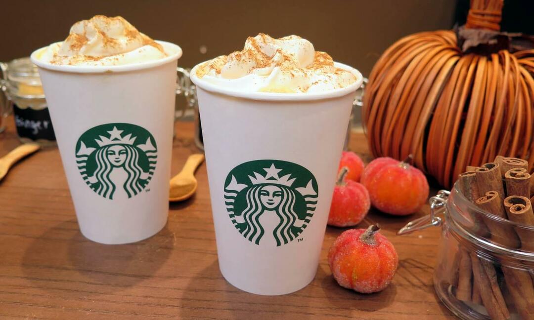 Kolik kalorií obsahuje Pumpkin spice latte? Přibírá dýňové latte? Starbucks Pumpkin spice latte