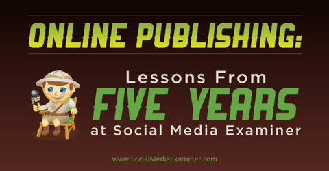 lekce od 5 let se zkoušejícím v sociálních médiích