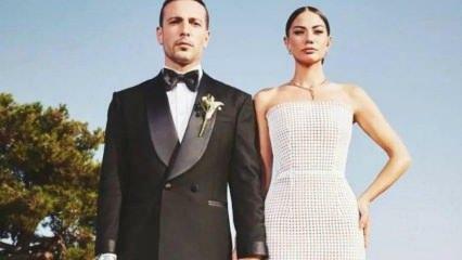 Čerstvá nevěsta a ženich Oğuzhan Koç a Demet Özdemir překvapivé sdílení! O tom rámu se hodně mluvilo. 