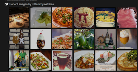fotky jídla Sammyho