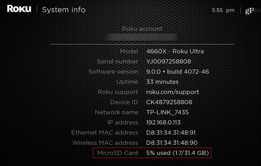 Karta microSD Roku_Ultra