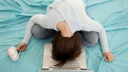 Rozdíl mezi chronickou a jarní únavou! Příznaky syndromu chronické únavy 