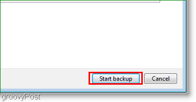 Windows 7: Vytvořte zálohu zálohování bitové kopie systému