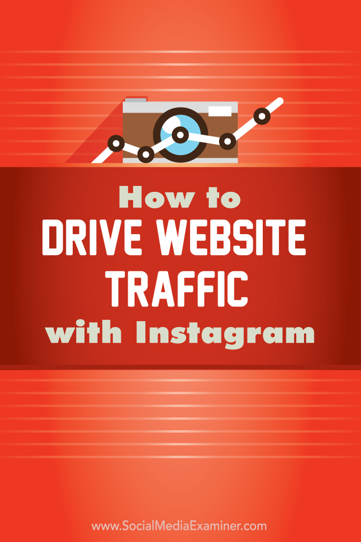 jak řídit provoz na webu pomocí instagramu