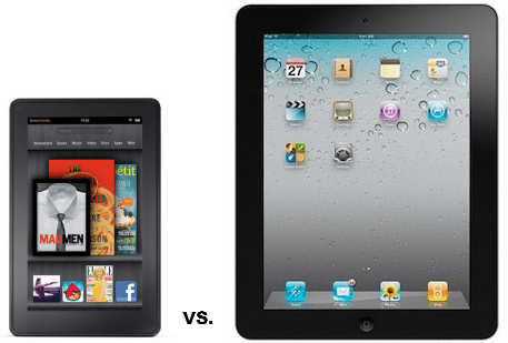Amazon a Apple: Jak porovnávají tablety Kindle Fire a iPad 2 ve specifikacích