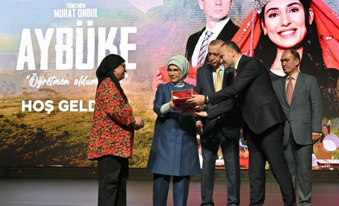 Premiéra filmu Aybüke stal jsem se učitelem se konala za účasti prezidenta Erdoğana!