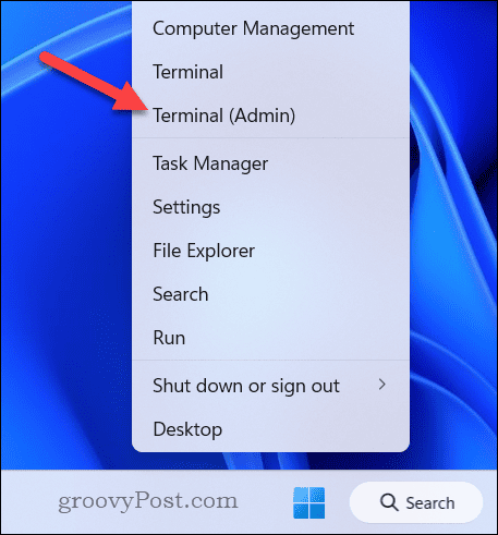 Otevřete nové okno terminálu v systému Windows 11