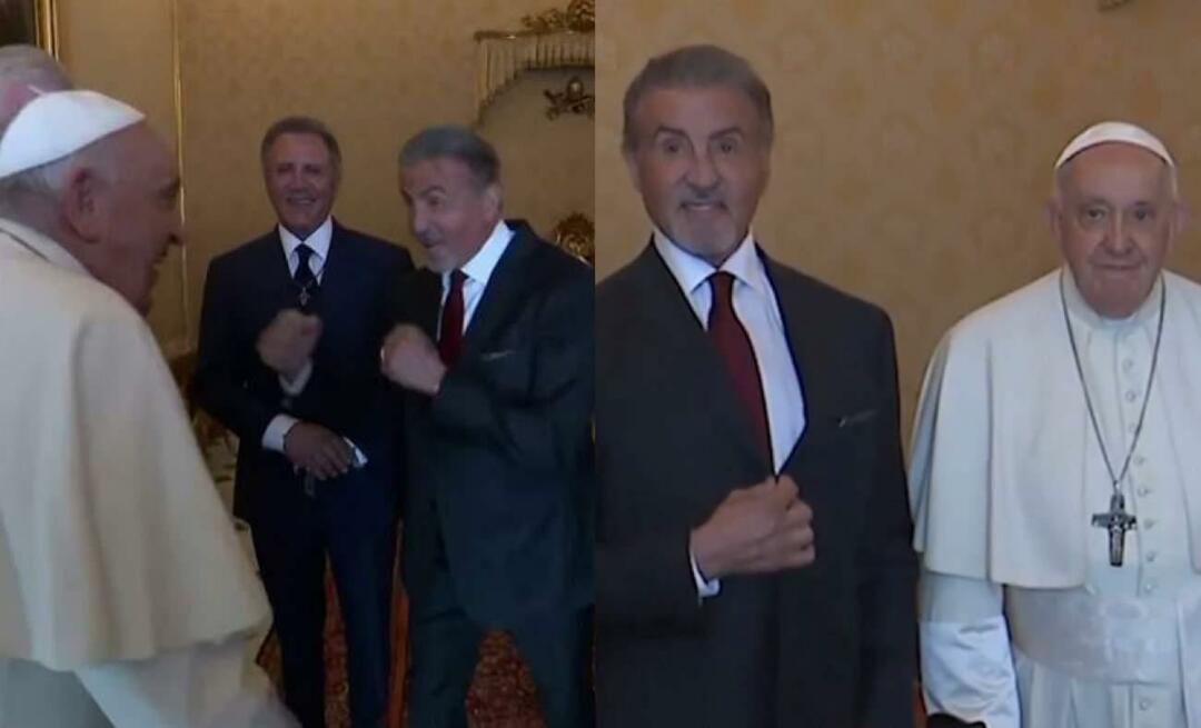 Rocková hvězda Sylvester Stallone vyzval papeže Františka!