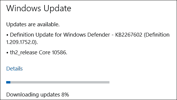 Windows 10 PC Preview Build 10586 je nyní k dispozici