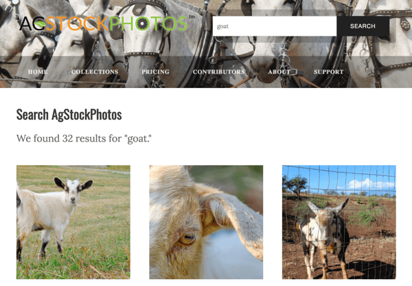 AgStockPhotos obsahuje fotografie se zemědělskou tematikou.