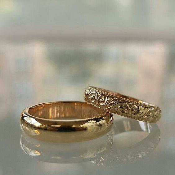 Různé modely snubních prstenů