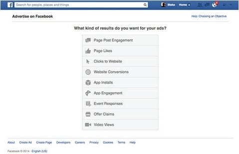 facebook výsledky z vašich reklam