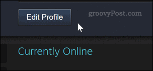 Úpravy profilu Steam