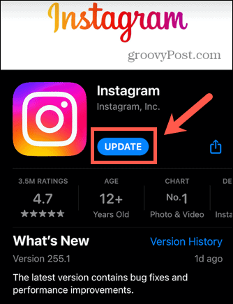aplikace pro aktualizaci instagramu