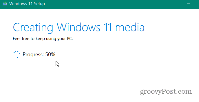 Vytváření Windows 11 Media