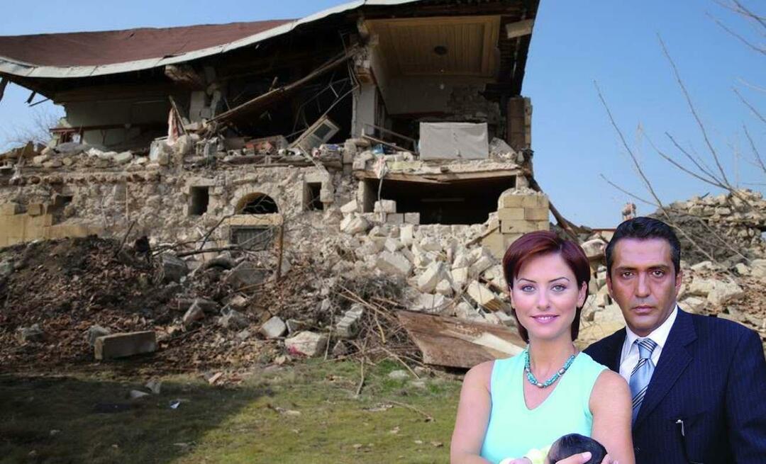 Seriál 'Zerda' byl natočen! Hurşit Ağa Mansion byl zničen při zemětřesení