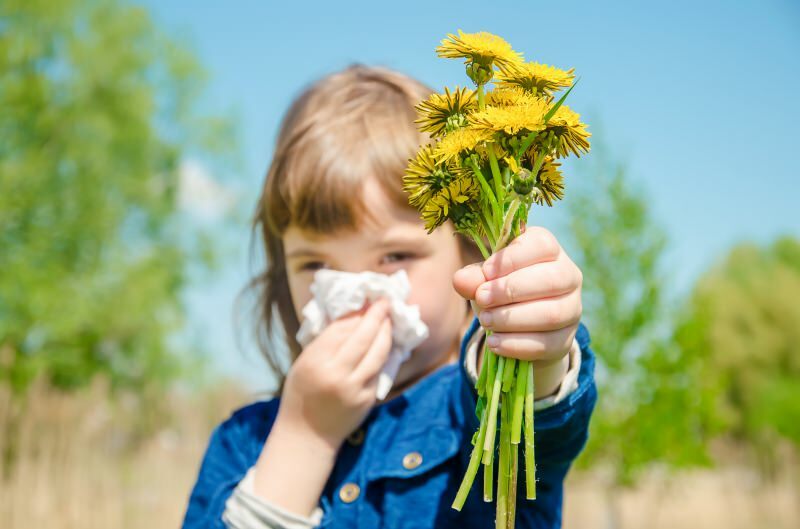 Příznaky jarní alergie u kojenců a dětí!