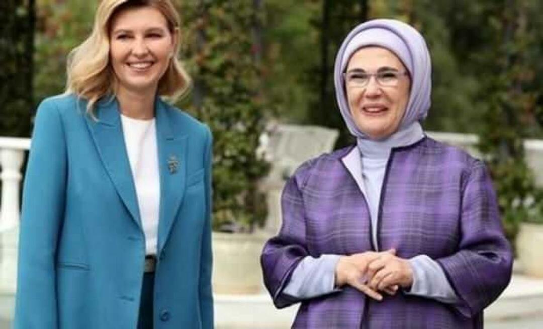 Olena Zelenska je vděčná první dámě Erdoğanovi za to, co udělala pro ukrajinské sirotky!