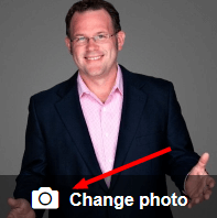 změnit funkci linkedin v profilové fotografii
