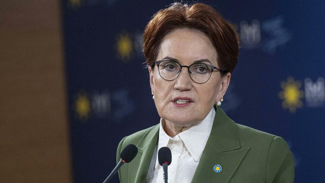  Předseda strany İYİ Meral Akşener