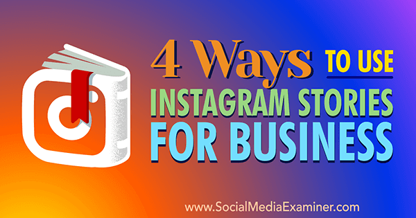 začlenit příběhy instagramů do obchodního marketingu