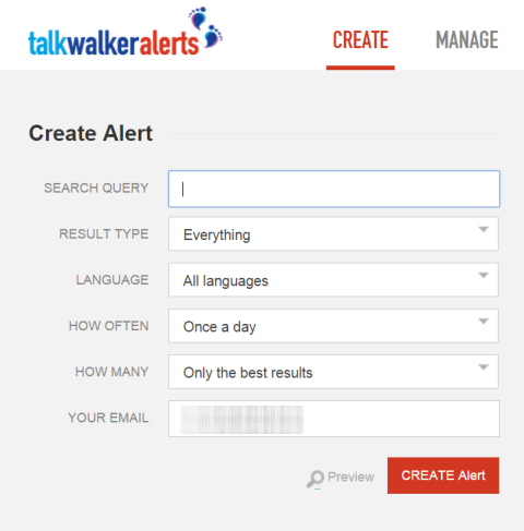 aplikace talkwalker