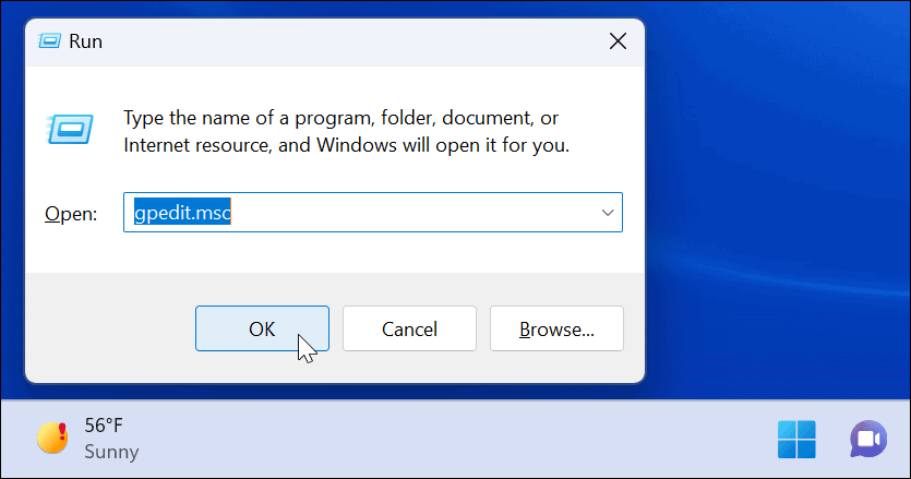 spustit zabránit rychlým úpravám nastavení ve Windows 11