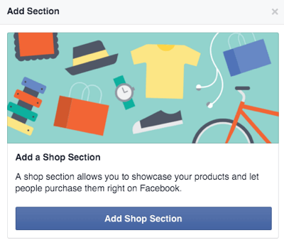 facebook přidat tlačítko sekce obchodu