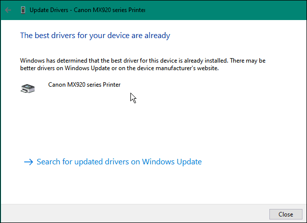Ovladač automatické kontroly není k dispozici ve Windows 11