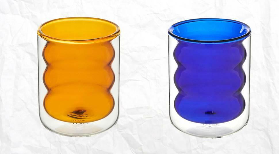 Dvojité barevné sklo Perotti