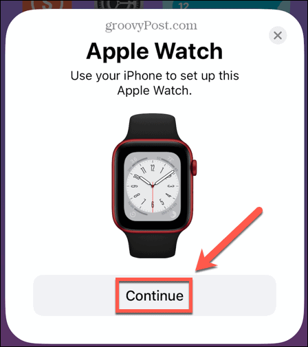 Apple Watch pokračuje v párování