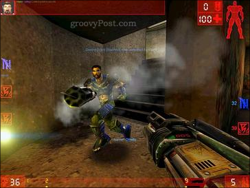 Screenshot z původní hry Unreal Tournament