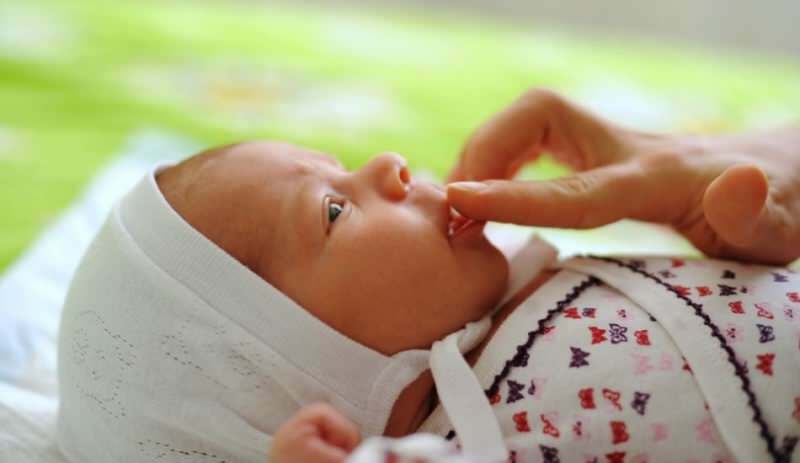Příznaky drozdů u kojenců