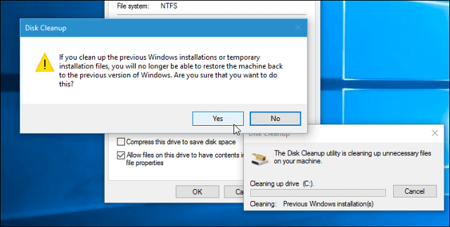 Aktualizace systému Windows 10. listopadu: Využijte 20 GB místa na disku