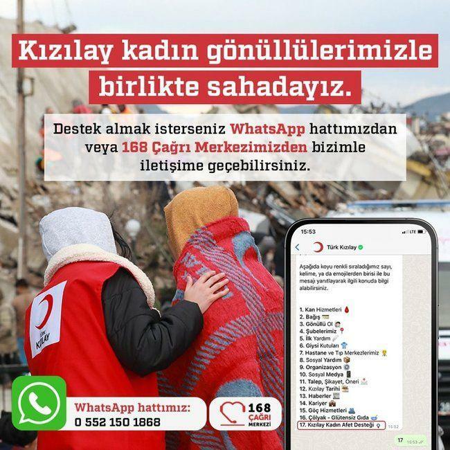 Turecký Červený půlměsíc založil Whatsapp linku pro oběti zemětřesení
