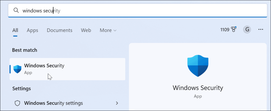 Aplikace zabezpečení systému Windows