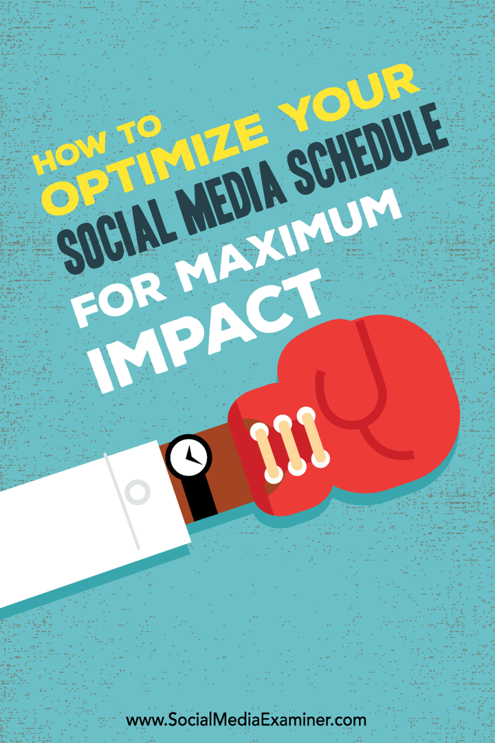 Jak optimalizovat plán sociálních médií pro maximální dopad: zkoušející sociálních médií