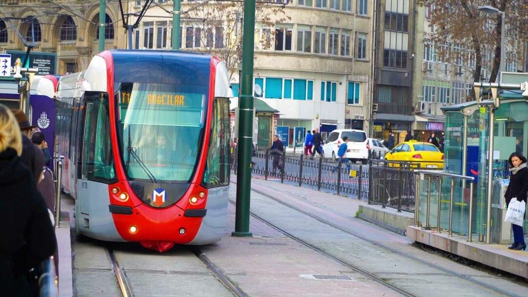 Jak se jmenují tramvajové zastávky T1? Kam jede tramvaj T1? Kolik stojí tramvajové jízdné v roce 2023?