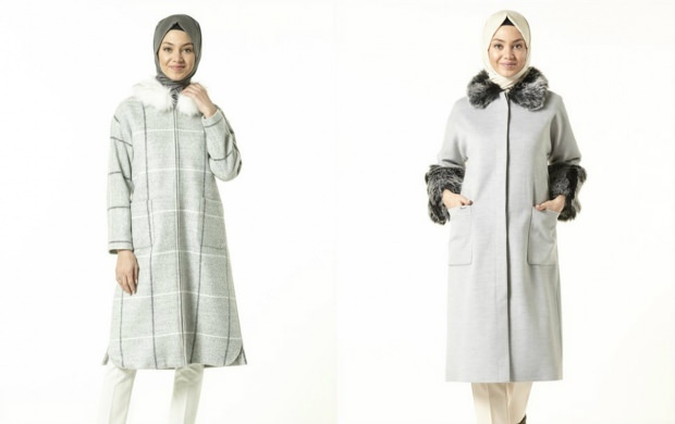 Cenově dostupné modely s dlouhým kabátem s hidžábem 2020