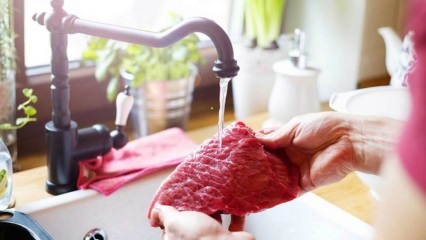 Jak se maso umývá? Je maso solené? Jak se má maso vařit?